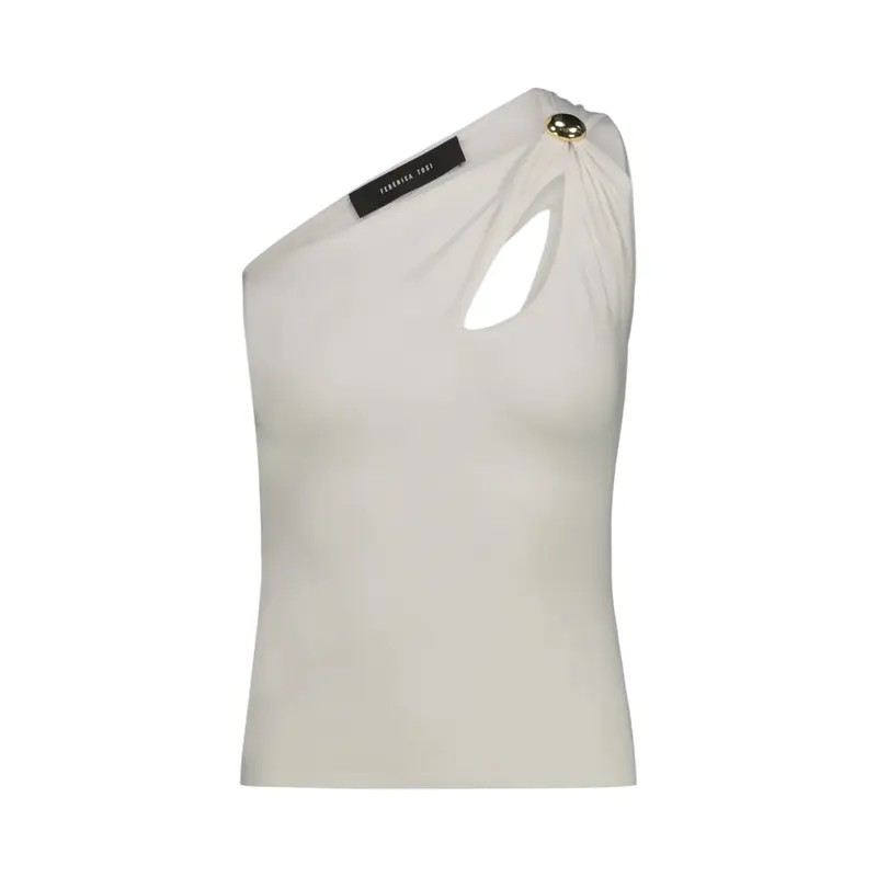 Top donna con dettagli cut-out