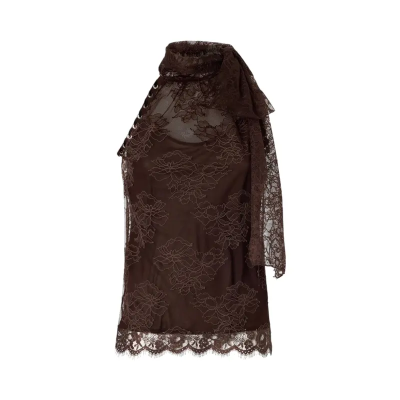 Top donna con schiena scoperta