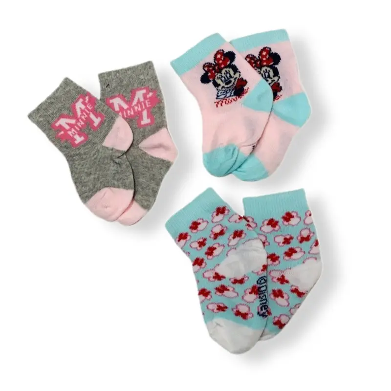 Tris calzini Disney Minnie