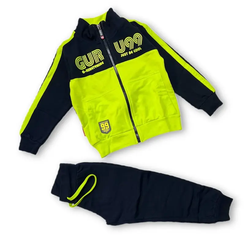 Tuta Cotone con zip Guru
