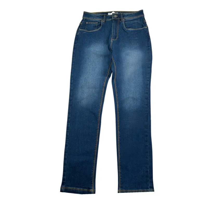 U.S. Pollo Assn Jeans tinta unita con Logo Blu per Bambino