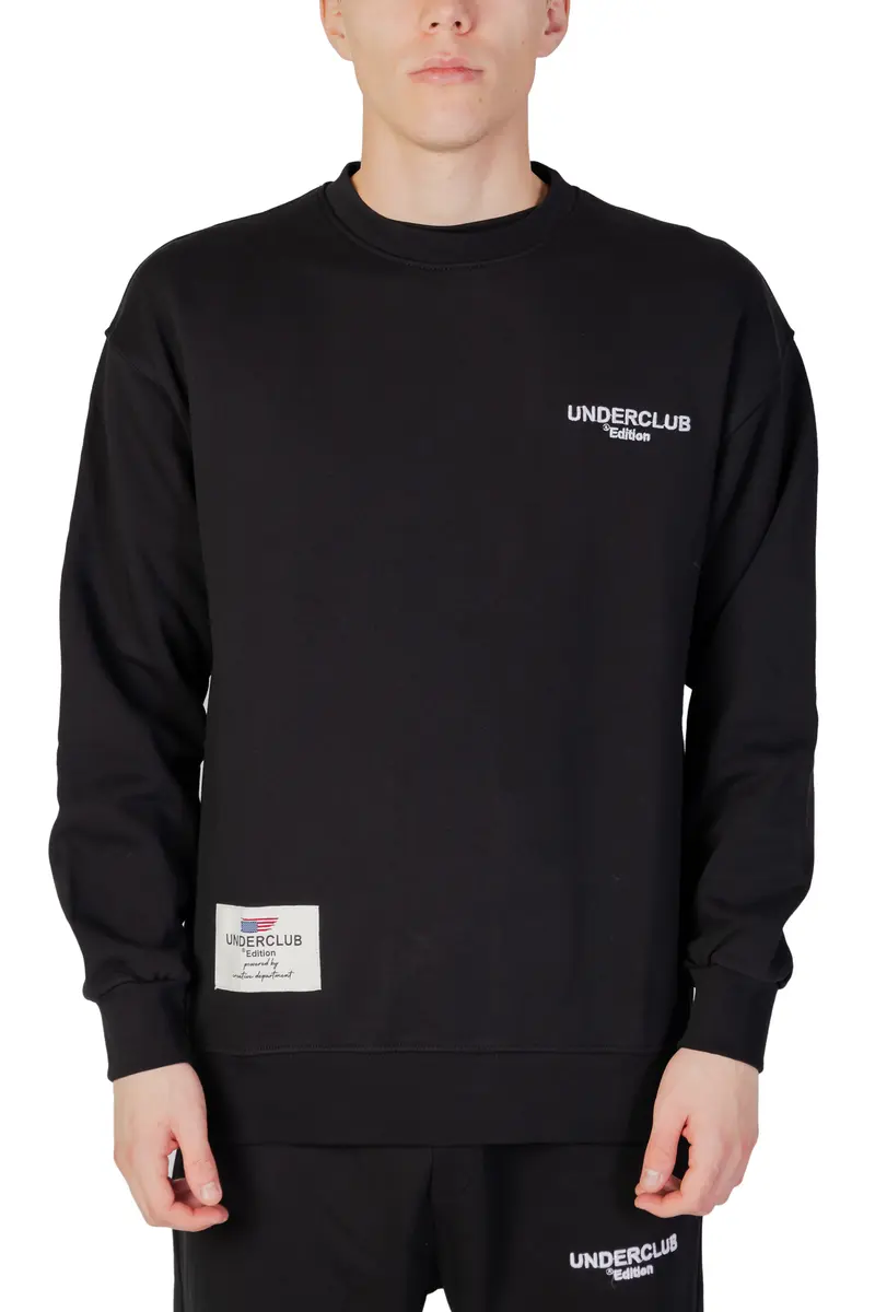 Underclub Felpa Uomo Underclub 23IUC80041 black Nero