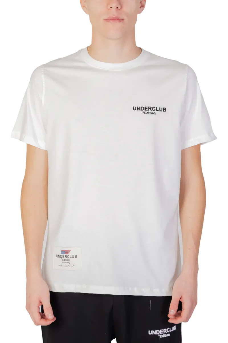 Underclub T-Shirt Uomo Underclub 23IUC80042 white  Bianco