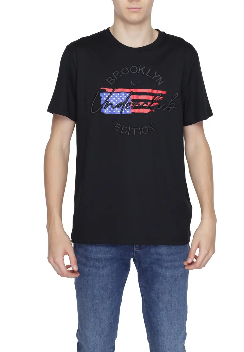 Underclub T-Shirt Uomo Underclub 24EUC80081 black  Nero