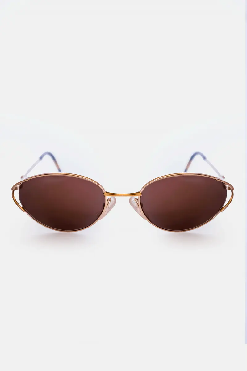 Valentino — Occhiali da Sole Gold Brown