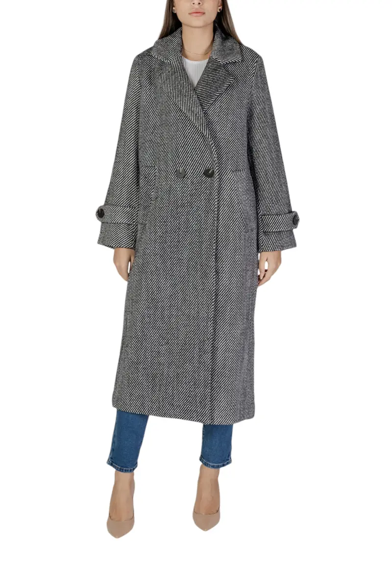Vila Clothes Cappotto Donna Vila Clothes 14097914 black  Nero