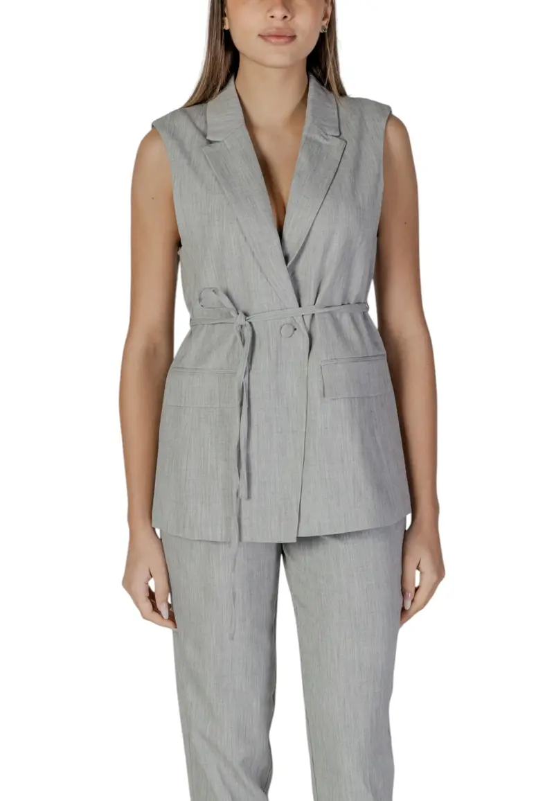 Vila Clothes Gilet Donna Vila Clothes 14104265 grey  Grigio