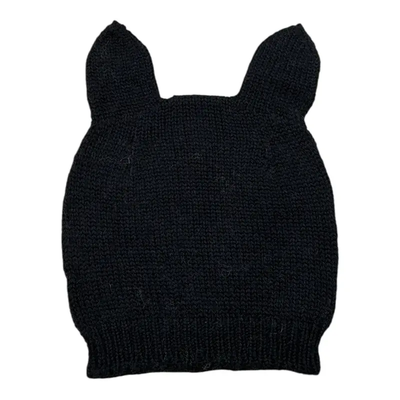 Wedoble Cappello tinta unita con Orecchie Blu per Neonata
