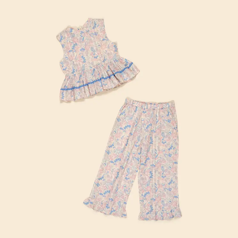 WINI TROUSER SET - 50'S FLORAL
