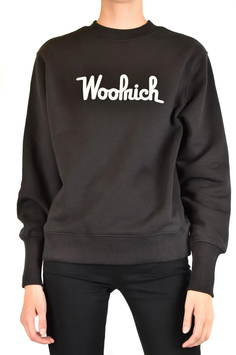 Woolrich Felpa Donna Woolrich v_23721 black  black