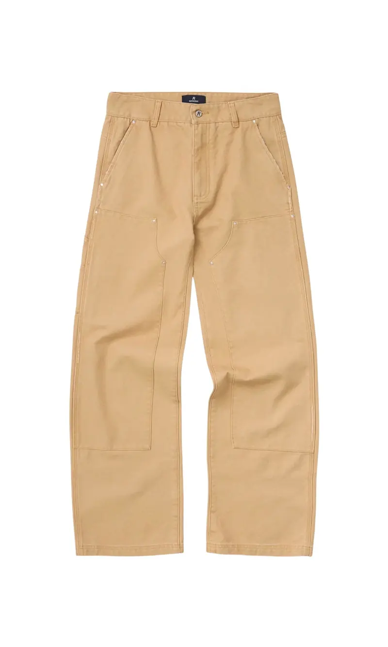 WORKER PANT WASHED TAN - ABBIGLIAMENTO - REPRESENT